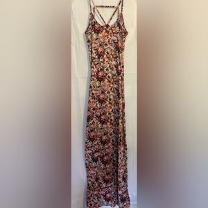 Xhilaration Multicolor Floral Maxi Skirt
